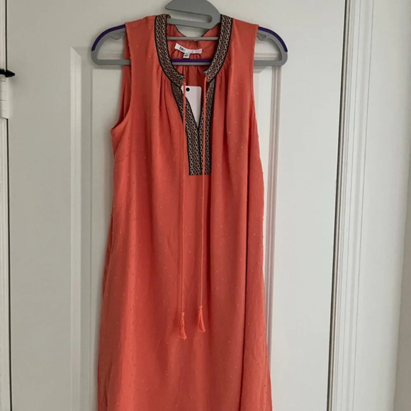 Dr2 by Daniel Rainn Shift Summer Dress - Size Small - Tawny Orange EUC - Picture 11 of 12